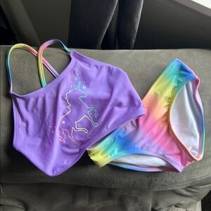 Cat & Jack Multicolor Tankini Set